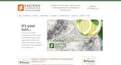 Desktop Screenshot of easternsurfaces.com